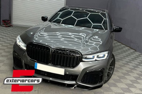 Prednji nastavak branika (piano crna) / BMW serije 7 G11 G12 LCI M Sport (02.2019-2022), FBSBMG12M