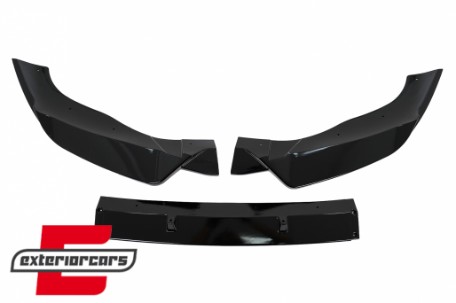 Prednji nastavak branika (piano crna) / BMW X3 G01 X4 G02 LCI (2021-) M Sport, FBSBMG01LCIMP