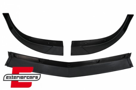 Prednji nastavak branika (piano crna) / Mercedes C-klasa W204 S204 C204 Sport Line (2011-2014), FBSPMBW204AMG