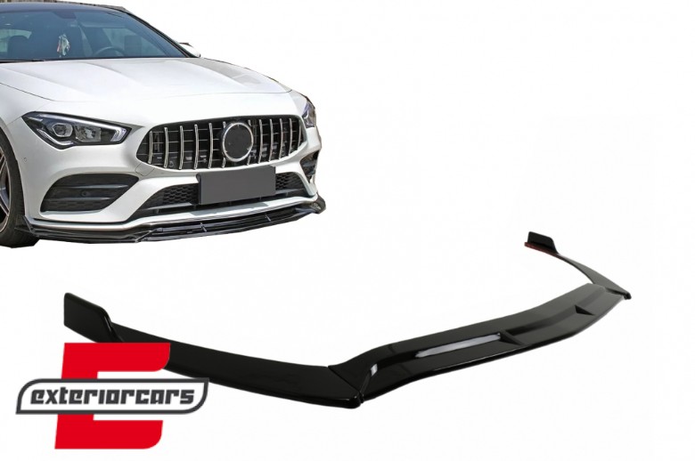 Prednji nastavak branika (piano crna) / Mercedes CLA X118 C118 Sport Line CLA35 (2019-2023), FBSMBW118