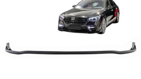 Prednji nastavak branika (piano crna) / Mercedes S-klasa W223 limuzina Sport Line (2020-), FBMBW223BAERO