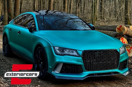 Prednji nastavak branika (pravi karbon) / Audi A7 RS7 4G (2010-2018), FBSAUA74GFRSC