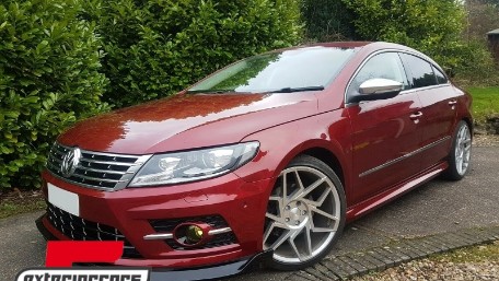 Prednji nastavak branika R-line dizajn (piano crna) / VW Passat CC Facelift (2012-2016), FBSVWPACCRL