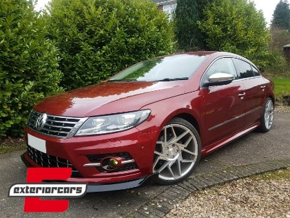 Prednji nastavak branika R-line dizajn (piano crna) / VW Passat CC Facelift (2012-2016), FBSVWPACCRL