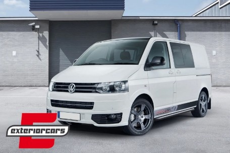 Prednji nastavak branika Sportline dizajn / VW Transporter Multivan Caravelle T5 T5.1 Facelift (2010-2015), 37428