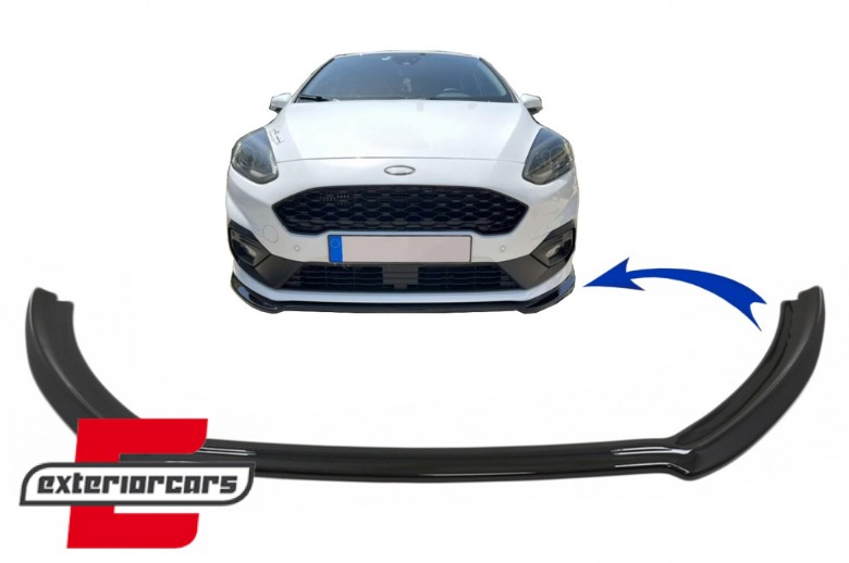Prednji nastavak branika ST line dizajn (piano crna) / Ford Fiesta Mk8 ST / ST-Line (2017-2021), FBSFFIMK8