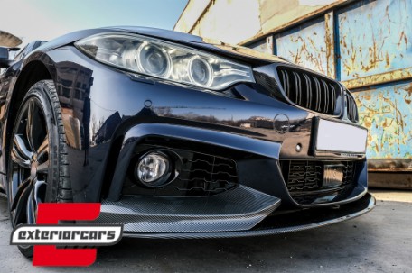 Prednji splitter & difuzor zraka M-Performance dizajn (Carbon) / BMW serije 4 F32 F33 F36 (2013-03.2019), COFBSBMF32MPCFRDCF