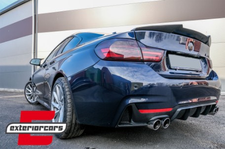 Prednji splitter & difuzor zraka M-Performance dizajn (Carbon) / BMW serije 4 F32 F33 F36 (2013-03.2019), COFBSBMF32MPCFRDCF