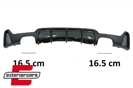 Prednji splitter & difuzor zraka M-Performance dizajn (Carbon) / BMW serije 4 F32 F33 F36 (2013-03.2019), COFBSBMF32MPCFRDCF