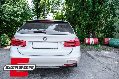 Prednji splitter & difuzor zraka M-Performance dizajn (karbonski premaz) / BMW serije 3 F30 F31 (2011-2019), COFBSBMF30MPCFRD