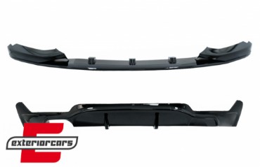 Prednji splitter & difuzor zraka M-Performance dizajn (piano crna), COFBSBMF32MPBRD