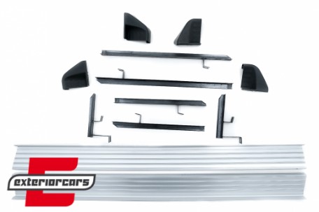 Prednji splitter & difuzor zraka M-Performance dizajn (piano crna) / BMW serije 3 F30 F31 (2011-2019), COFBSBMF30MPBB