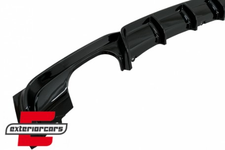 Prednji splitter & difuzor zraka M-Performance dizajn (piano crna) / BMW serije 3 F30 F31 (2011-2019), COFBSBMF30MPBB