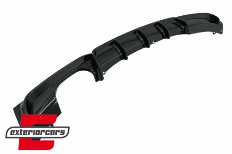 Prednji splitter & difuzor zraka M-Performance dizajn (piano crna) / BMW serije 3 F30 F31 (2011-2019), COFBSBMF30MPBB
