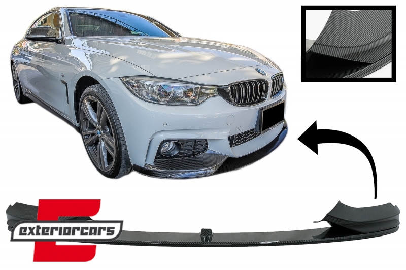 Prednji splitter M-Performance dizajn (carbon) / BMW serije 4 F32 Coupe F33 Cabrio F36 Gran Coupe (2013-03.2019), FBSBMF32MPCF
