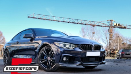 Prednji splitter M-Performance dizajn (carbon) / BMW serije 4 F32 Coupe F33 Cabrio F36 Gran Coupe (2013-03.2019), FBSBMF32MPCF
