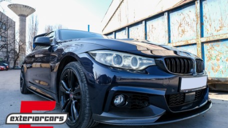 Prednji splitter M-Performance dizajn (carbon) / BMW serije 4 F32 Coupe F33 Cabrio F36 Gran Coupe (2013-03.2019), FBSBMF32MPCF