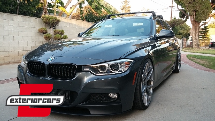 Prednji splitter M-Performance dizajn (mat crna) / BMW serije 3 F30 F31 (2011-2019), 40629