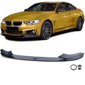 Prednji splitter M-Performance dizajn (mat crna) / BMW serije 4 F32 Coupe F33 Cabrio F36 Gran Coupe (2013-03.2019) (Kopiraj), 40714