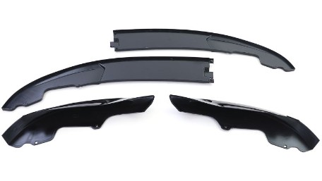 Prednji splitter M-Performance dizajn (mat crna) / BMW serije 4 F32 Coupe F33 Cabrio F36 Gran Coupe (2013-03.2019) (Kopiraj), 40714