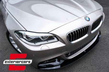 Prednji splitter M-Performance dizajn (mat crna) / BMW serije 5 F10 F11 limuzina karavan (2011-2017), 5111303-2JOM