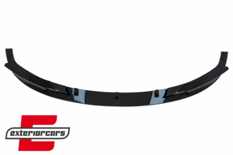 Prednji splitter M-Performance dizajn (piano crna) / BMW serije 3 F30 limuzina F31 karavan (2011-2019), FBSBMF30MPBT