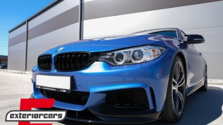 Prednji splitter M-Performance dizajn (piano crna) / BMW serije 4 F32 Coupe F33 Cabrio F36 Gran Coupe (2013-03.2019), FBSBMF32MPB