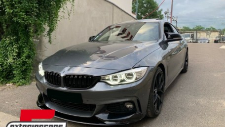 Prednji splitter M-Performance dizajn (piano crna) / BMW serije 4 F32 Coupe F33 Cabrio F36 Gran Coupe (2013-03.2019), FBSBMF32MPB
