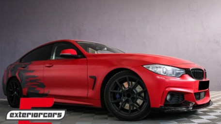 Prednji splitter M-Performance dizajn (piano crna) / BMW serije 4 F32 Coupe F33 Cabrio F36 Gran Coupe (2013-03.2019), FBSBMF32MPB