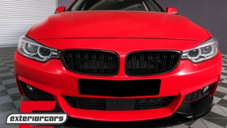 Prednji splitter M-Performance dizajn (piano crna) / BMW serije 4 F32 Coupe F33 Cabrio F36 Gran Coupe (2013-03.2019), FBSBMF32MPB