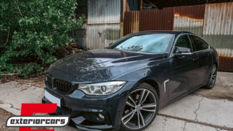 Prednji splitter M-Performance dizajn (piano crna) / BMW serije 4 F32 Coupe F33 Cabrio F36 Gran Coupe (2013-03.2019), FBSBMF32MPB