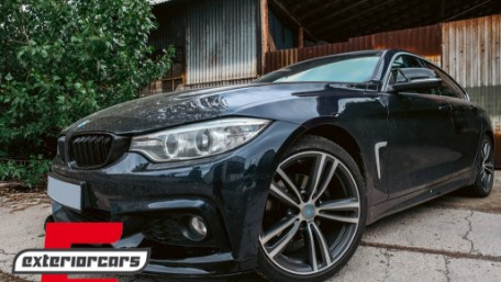 Prednji splitter M-Performance dizajn (piano crna) / BMW serije 4 F32 Coupe F33 Cabrio F36 Gran Coupe (2013-03.2019), FBSBMF32MPB