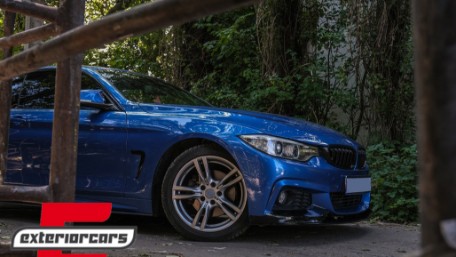 Prednji splitter M-Performance dizajn (piano crna) / BMW serije 4 F32 Coupe F33 Cabrio F36 Gran Coupe (2013-03.2019), FBSBMF32MPB