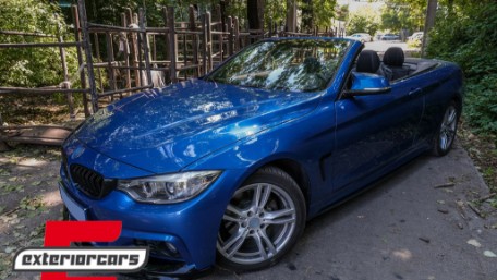 Prednji splitter M-Performance dizajn (piano crna) / BMW serije 4 F32 Coupe F33 Cabrio F36 Gran Coupe (2013-03.2019), FBSBMF32MPB