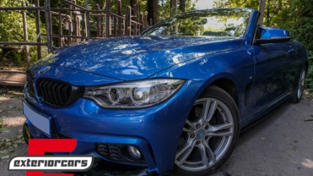 Prednji splitter M-Performance dizajn (piano crna) / BMW serije 4 F32 Coupe F33 Cabrio F36 Gran Coupe (2013-03.2019), FBSBMF32MPB