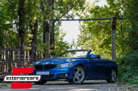 Prednji splitter M-Performance dizajn (piano crna) / BMW serije 4 F32 Coupe F33 Cabrio F36 Gran Coupe (2013-03.2019), FBSBMF32MPB
