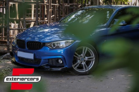 Prednji splitter M-Performance dizajn (piano crna) / BMW serije 4 F32 Coupe F33 Cabrio F36 Gran Coupe (2013-03.2019), FBSBMF32MPB