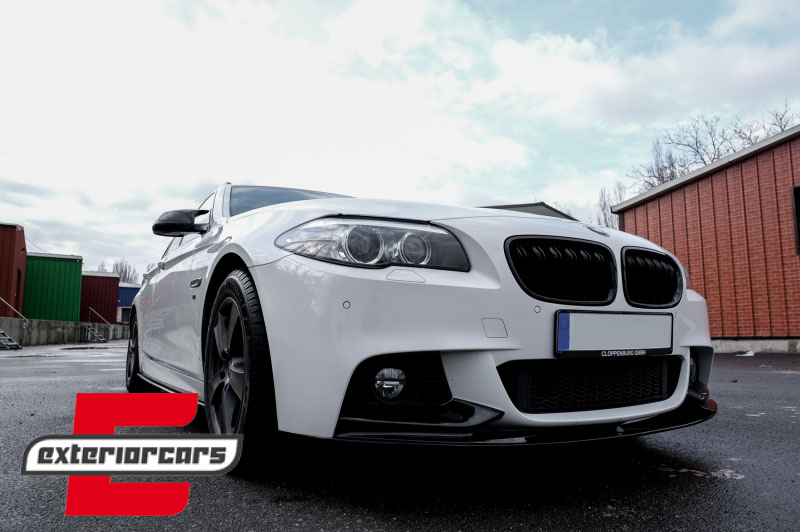 Prednji splitter M-Performance dizajn (piano crna) / BMW serije 5 F10 F11 limuzina karavan (2011-2017), 5111403-2JOM
