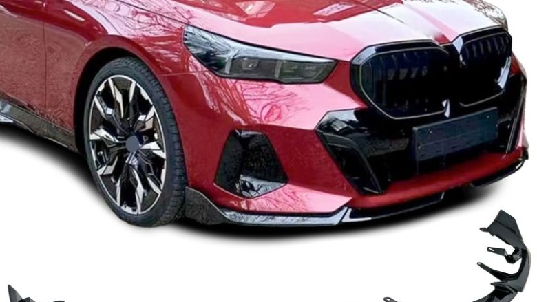 Prednji splitter M Performance dizajn (piano crna) / BMW serije 5 G60 G61 (2024-), 43678 4-1