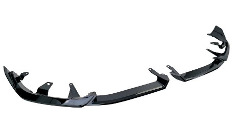 Prednji splitter M Performance dizajn (piano crna) / BMW serije 5 G60 G61 (2024-), 43678 4-1