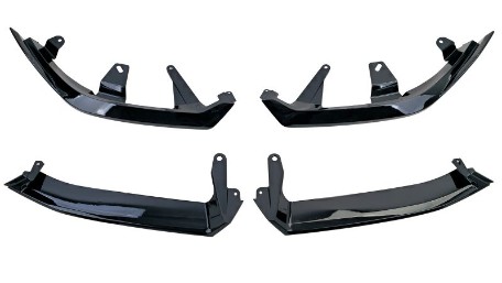 Prednji splitter M Performance dizajn (piano crna) / BMW serije 5 G60 G61 (2024-), 43678 4-1