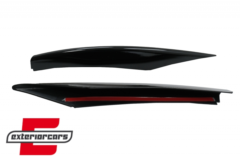 Prednji splitteri A45 AMG dizajn (piano crna) / MERCEDES A klasa W177 Hatchback V177 Limuzina (04.2018-12.2022), FBSPMBW177AMG