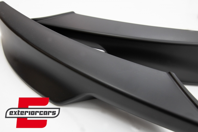 Prednji splitteri branika (mat crna) / BMW serije 3 E90 E91 LCI (09.2008-2011), 37674