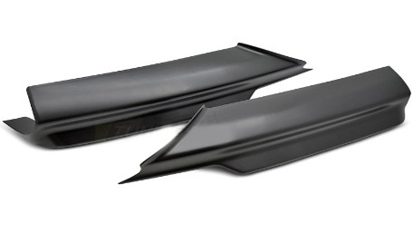 Prednji splitteri branika (mat crna) / BMW serije 3 E90 limuzina E91 karavan (2004-2008), SPBM64