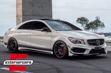 Prednji splitteri CLA45 AMG dizajn / Mercedes CLA W117 C117 X117 (2013-2016), FBSPMBW117AMG