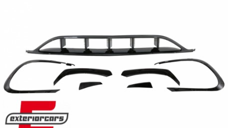 Prednji splitteri CLA45 AMG dizajn (piano crna) / Mercedes CLA W117 Facelift (2016-2018), FBSPMBW117FAMG