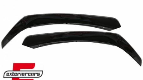 Prednji splitteri CLA45 AMG dizajn (piano crna) / Mercedes CLA W117 Facelift (2016-2018), FBSPMBW117FAMG