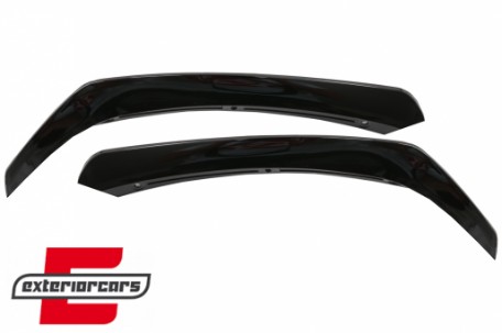 Prednji splitteri CLA45 AMG dizajn (piano crna) / Mercedes CLA W117 Facelift (2016-2018), FBSPMBW117FAMG