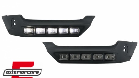 Prednji splitteri LED DRL B-dizajn / Mercedes G-klasa W463 (1989-2017), FBSMBW463BSK