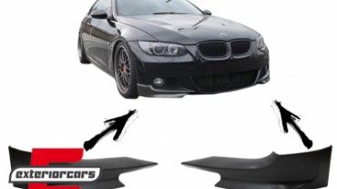 Prednji splitteri M paket dizajn (mat crna) / BMW serije 3 E92 Coupe E93 Cabrio (2006-2010), 40260